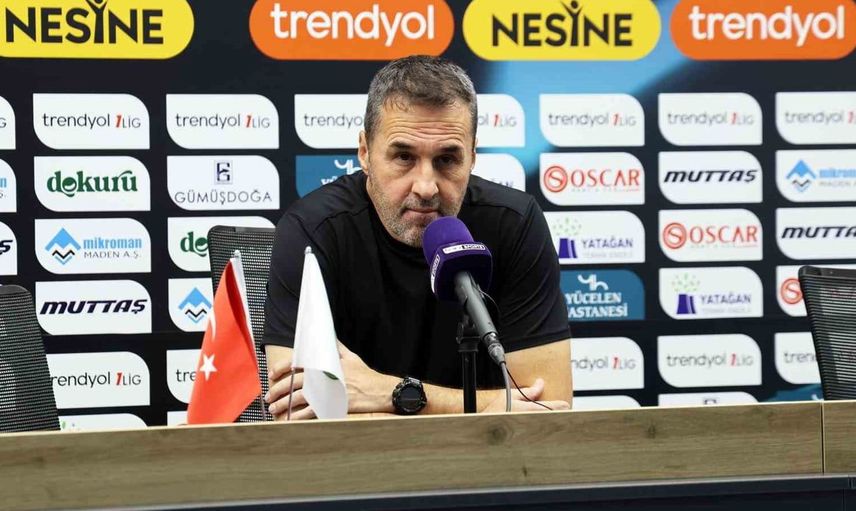 Yalçın Koşukavak, oyuncularının performansıyla gururlandığını vurguladı