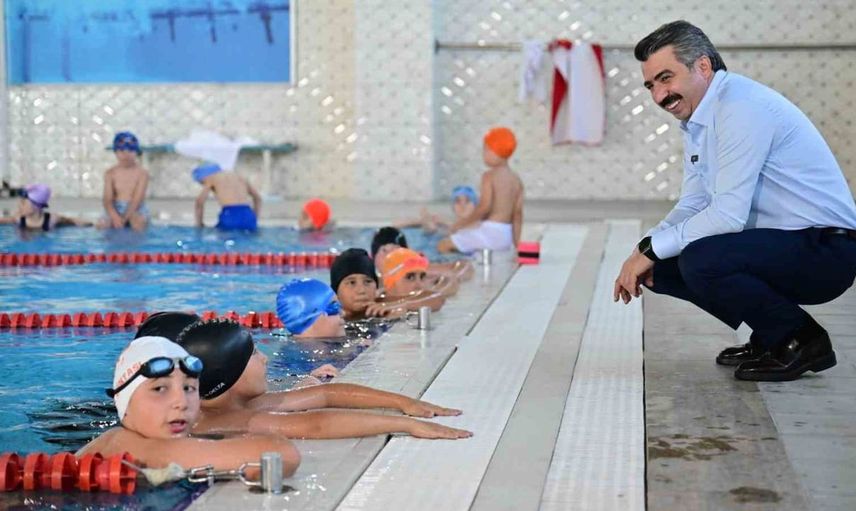 Yıldırım kış spor okullarıyla çocukların spor sevdasını artırıyor