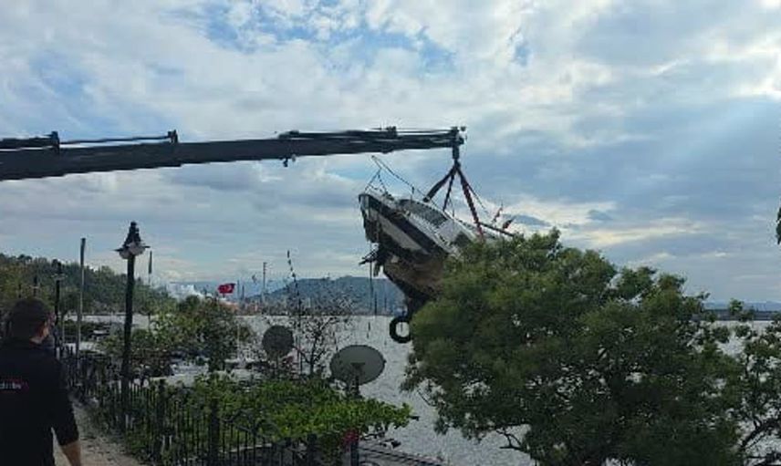 Fırtınanın ardından kurtarılan Kuzey Yıldızı teknesinin durumu belli oldu