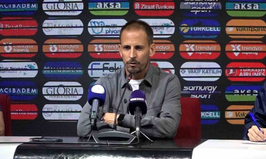 Alanyaspor teknik direktörü Joao Pereira: Rize pozisyon üretmekte zorlandı