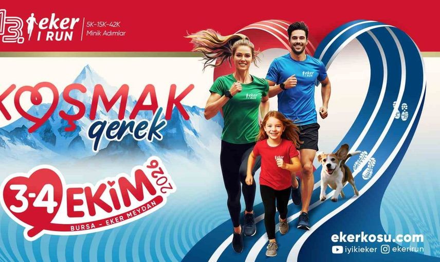 Eker I Run 13’üncü yılını spor ve eğlencelerle kutluyor
