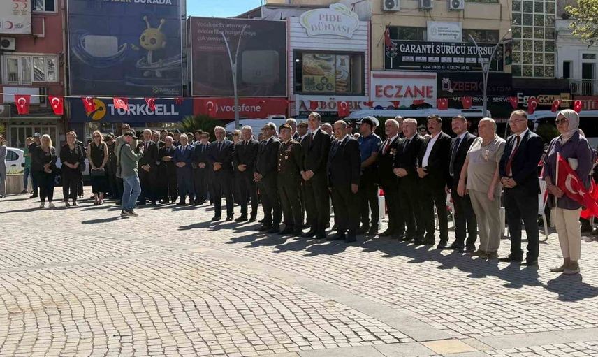 Edremit'te Gaziler Günü töreni coşkuyla kutlandı