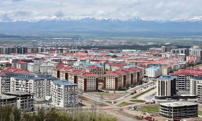 Erzurum'da 2026'nın ilk yarısında yapı ruhsatı sayısı dikkat çekti
