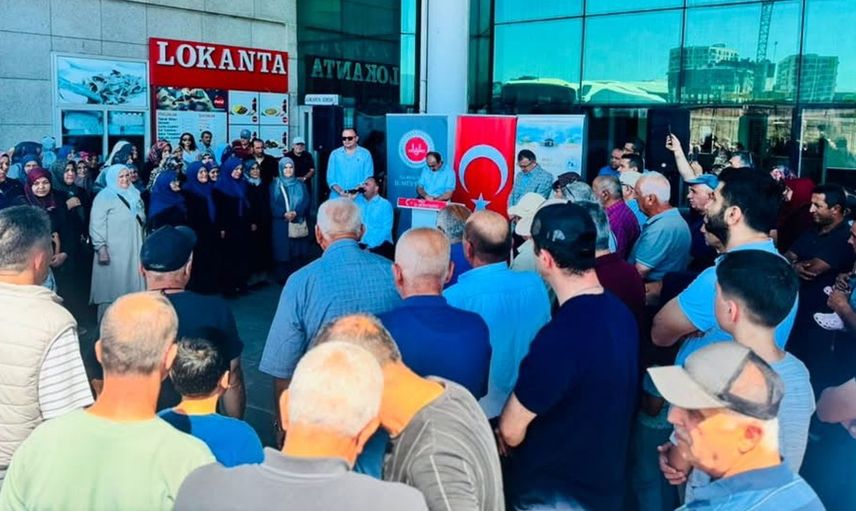 Bolu'dan kutsal topraklara umre kafilesi uğurlandı