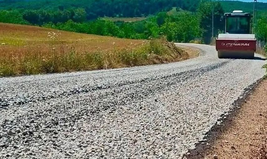 Sinop’ta köy yollarının ulaşım standardı yükseltiliyor