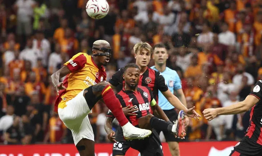 Galatasaray - Çorum FK maçı golsüz devam ediyor