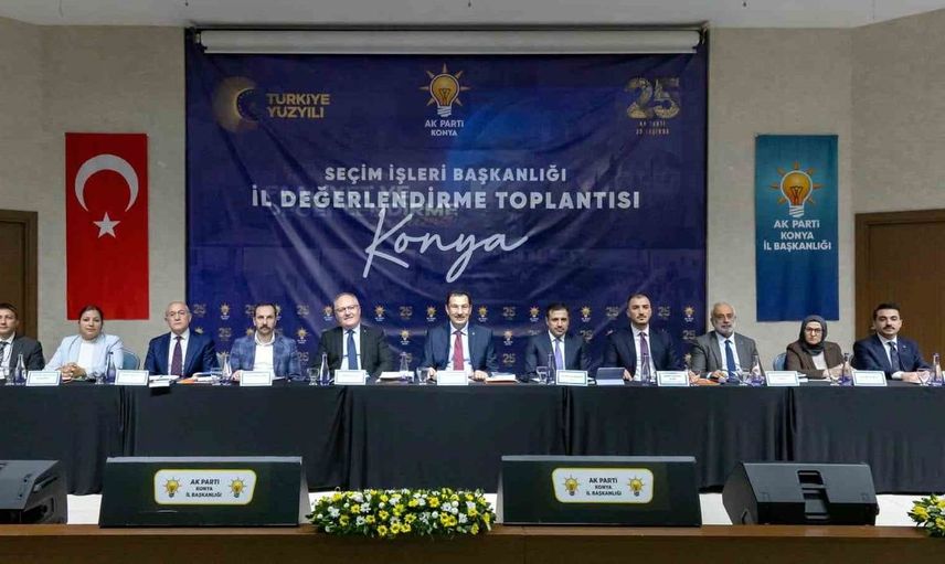 Konya'da seçim hazırlıkları sürüyor: Başkan Özgökçen'den dikkat çeken deklarasyon