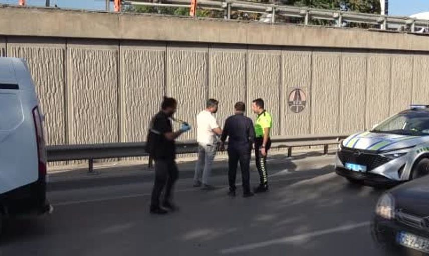 Malatya'da alt geçitte düşen kişi hastanelik oldu