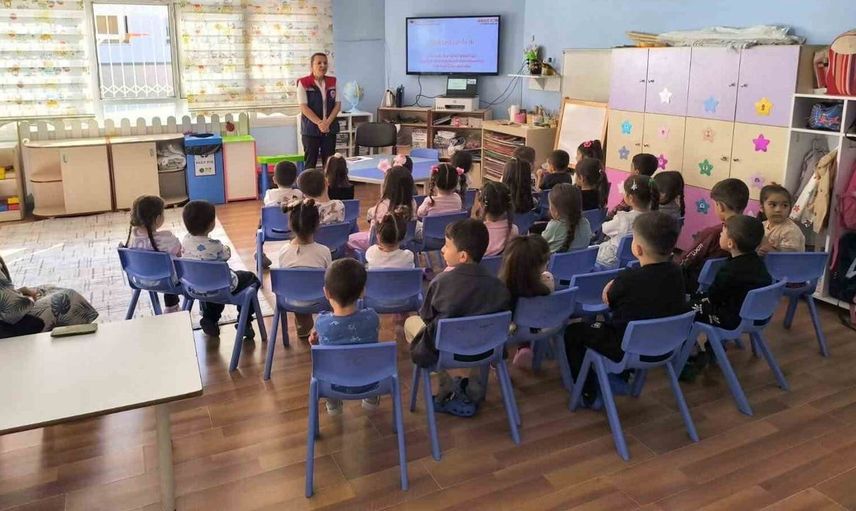 Köşk anaokulunda çocuklara gıda israfı bilinci aşılandı