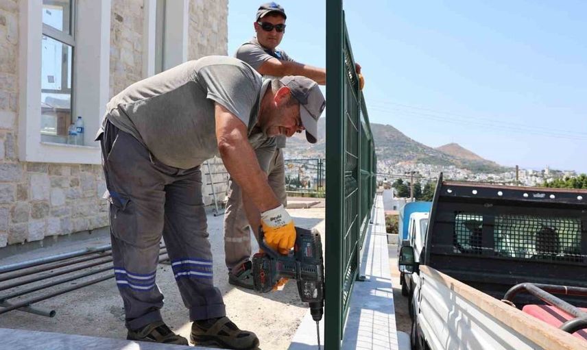 Saadet Canbaz anaokulu'nda açılış öncesi son hazırlıklar tamamlanıyor
