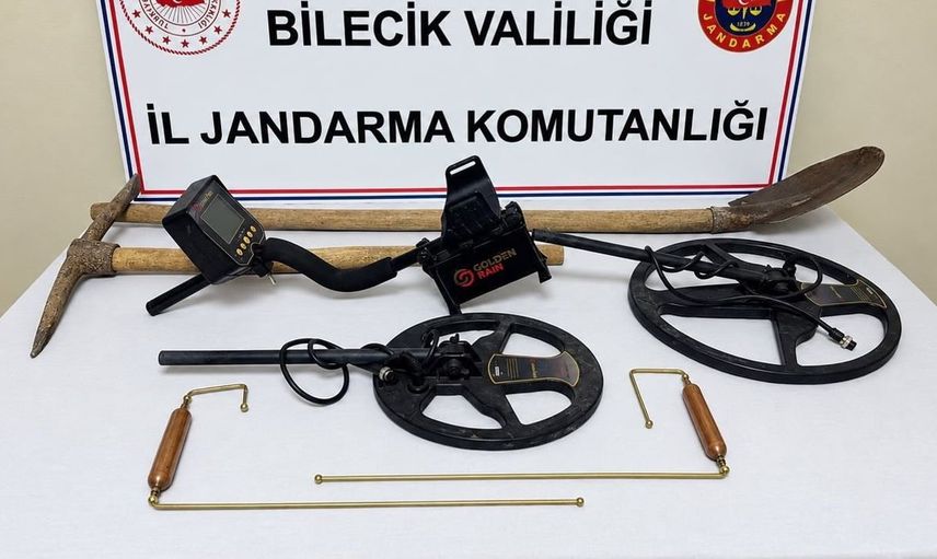 Define avcıları Bilecik'te jandarma tarafından yakalandı