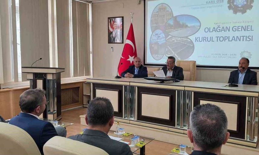 Kars Organize sanayi bölgesinde yeni döneme adım: Müteşebbis heyet üyeleri seçildi