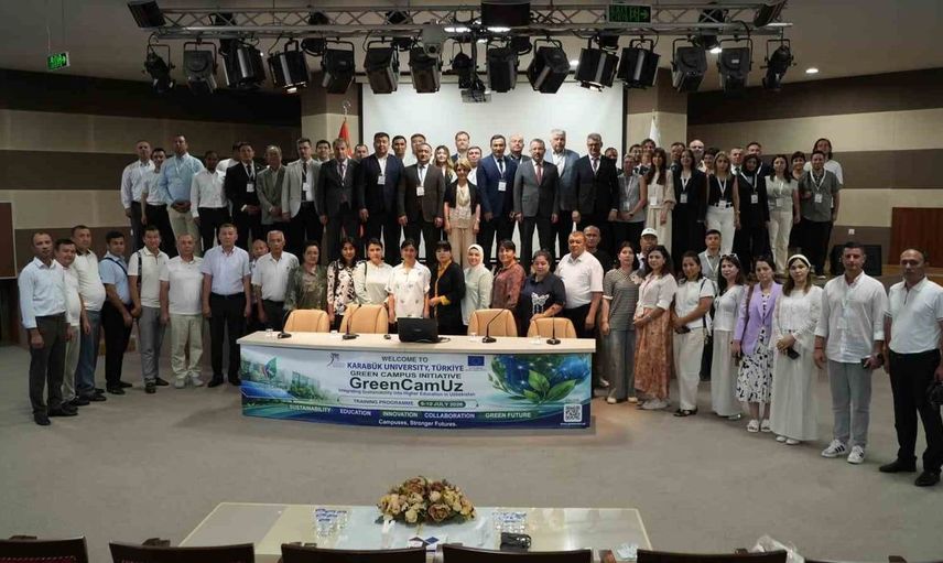 Karabük Üniversitesi, uluslararası greencamuz eğitim programına ev sahipliği yaptı