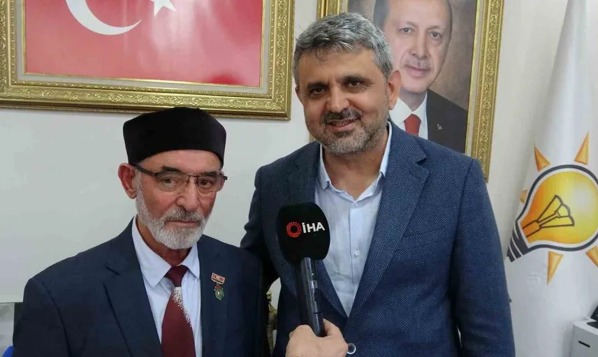 Şehit babası fevzi karakaya'nın şiir hayali, cumhurbaşkanı erdoğan'la gerçekleşti