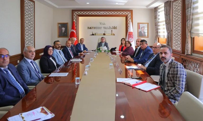 Bayburt'ta kadın istihdamına yönelik çalışmalar masaya yatırıldı