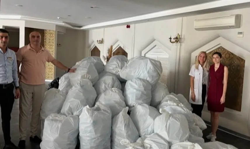 Bodrum'daki otel geri dönüşümde örnek davranış sergiliyor