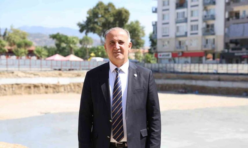 İncirliova'nın yeni meydan projesi hızla ilerliyor