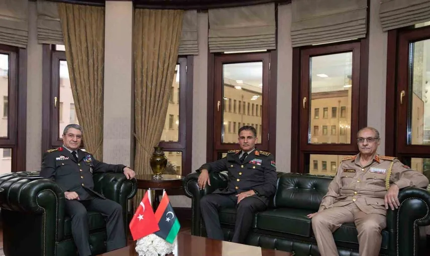 Libya genelkurmay başkanı Türkiye'de resmi görüşmelerde bulundu