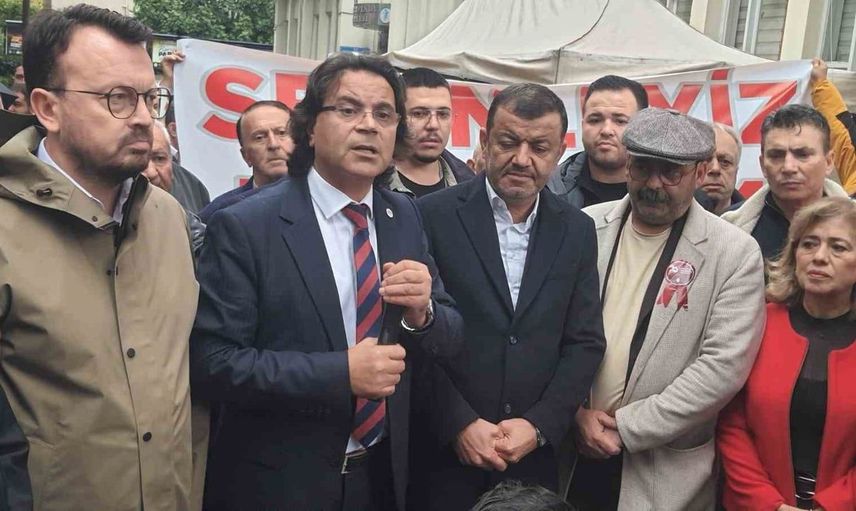 Merkezefendi'de destek seferberliği devam ediyor: Yağmura aldırış etmeden toplandılar
