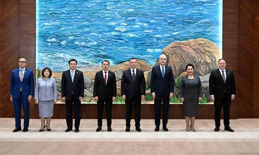 KKTC meclis başkanı öztürkler, Türk dünyası liderleriyle Bişkek'te buluştu