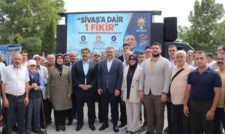 Sivaslıların gelecek vizyonu için katılım çağrısı: 'Sivas’a Dair Bir Fikir' projesi