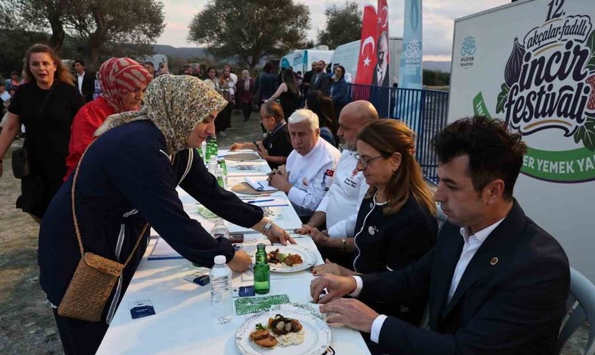 Nilüfer'de inciğin tadı ve emeği bir araya geldi