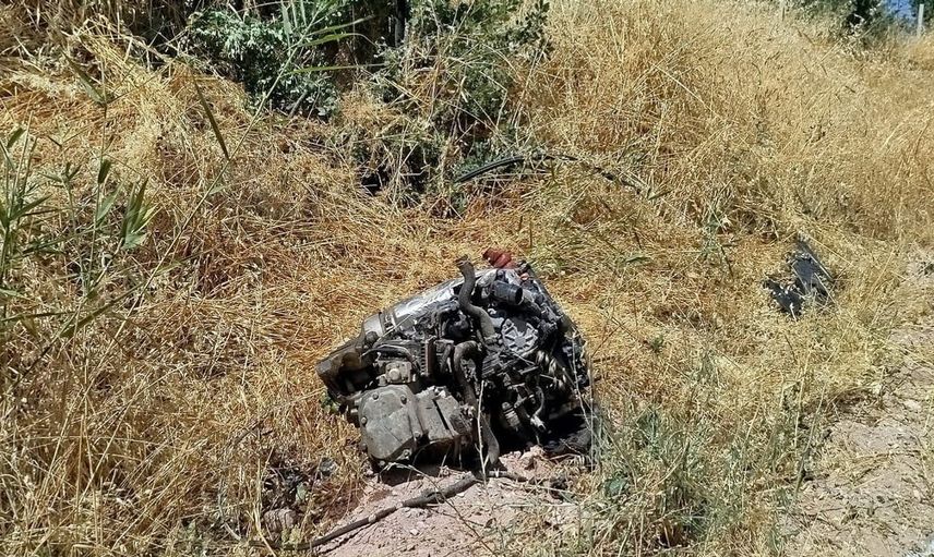 Malatya'da menfeze çarpan otomobilin sürücüsü ağır yaralandı
