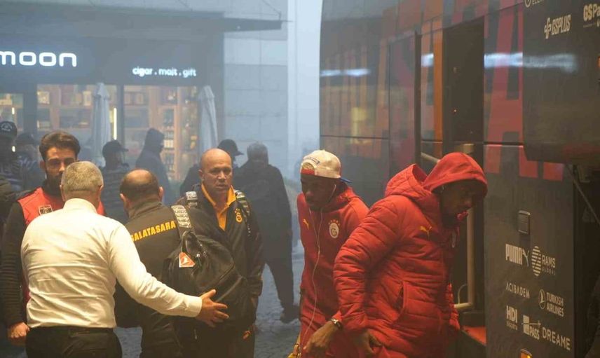 Galatasaray, Ankara'da Gençlerbirliği maçı için hazırlıklarını sürdürüyor