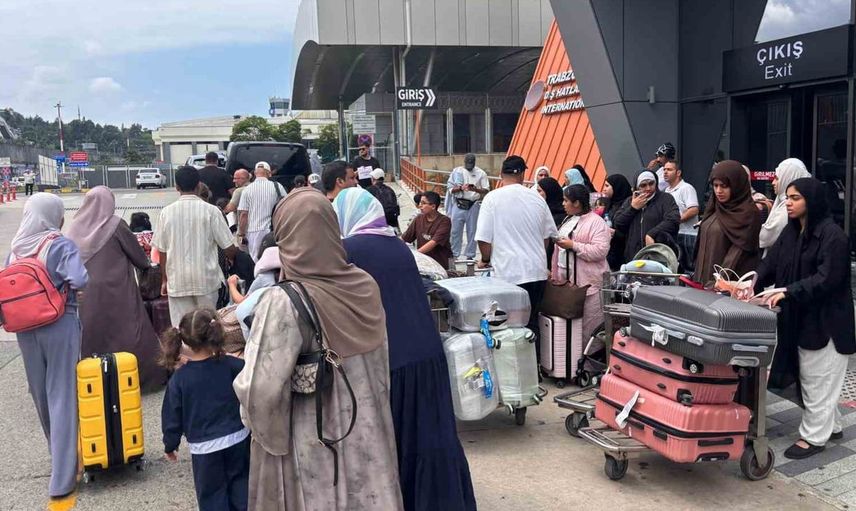 Trabzon Havalimanı'ndaki uçak trafiği artarken yolcu sayısı sabit kaldı