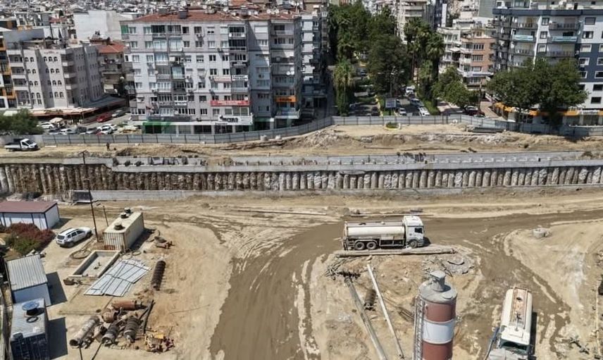 Aydın’da yeni dörtyol köprülü kavşağı projesindeki çalışmalar hız kesmiyor