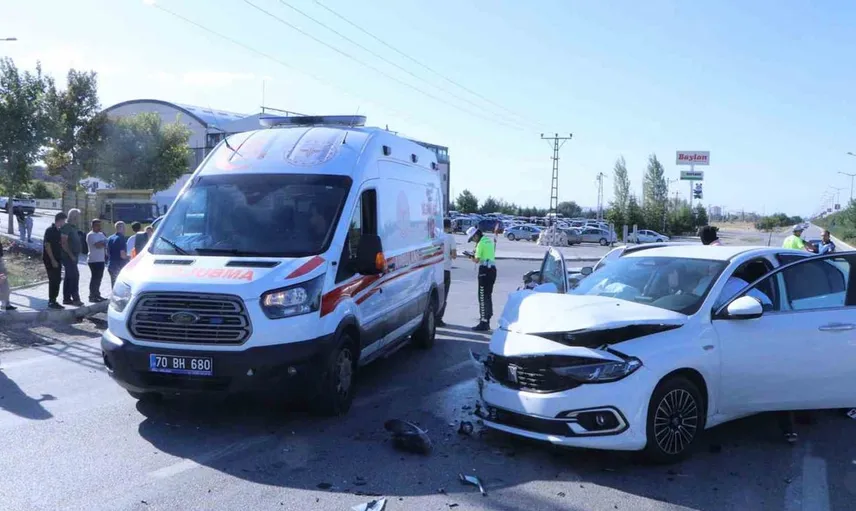 Karaman'da kaza: 6 kişi yaralandı