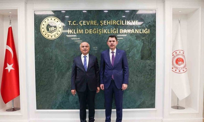Malatya'nın geleceği için bir araya geldiler: Başkan Sami Er ve Bakan Murat Kurum istişare etti
