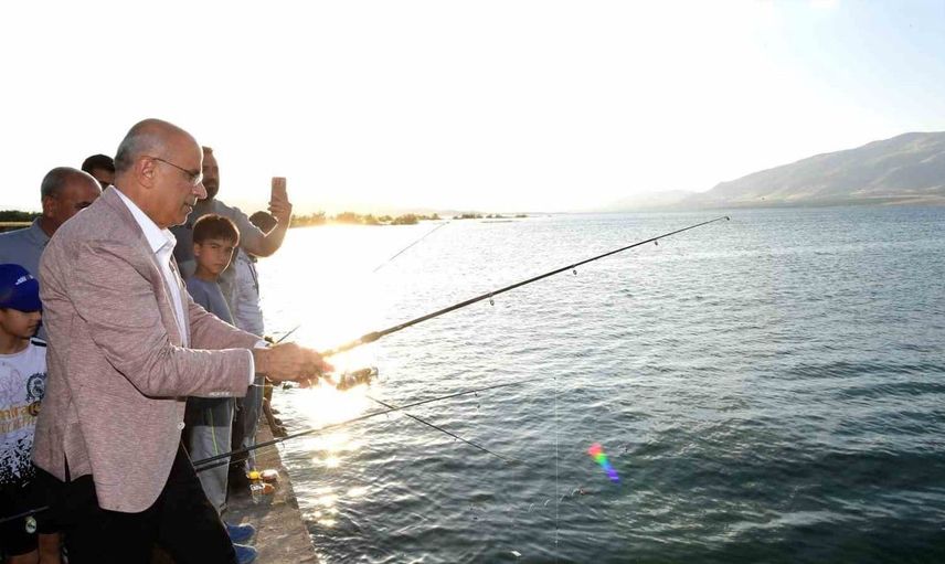 Malatya’da turna balığı heyecanı uluslararası katılımcılarla coştu