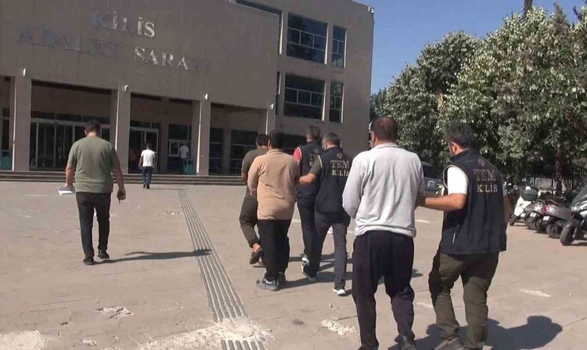 Kilis merkezli DEAŞ operasyonunda 40 şüpheli yakalandı
