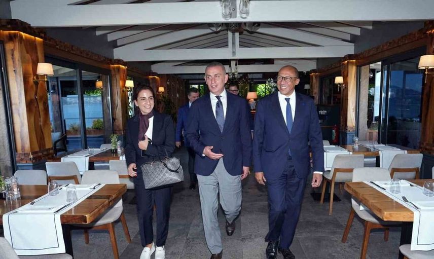 Milli takımın Fransa maçı öncesinde sapanca'da dostluk yemeği