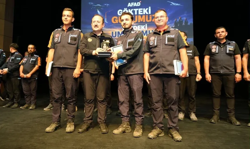 Samsun'da dron'lu arama yarışmasında başarılı ekipler belirlendi