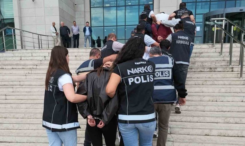 Kırıkkale’de 12 milyon liralık uyuşturucu operasyonunda 6 kişi tutuklandı