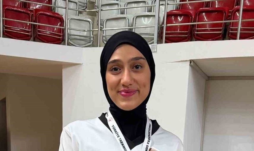 Kayserili genç sporcu esma nur, Türkiye 3’lüğüyle göğsümüzü kabarttı