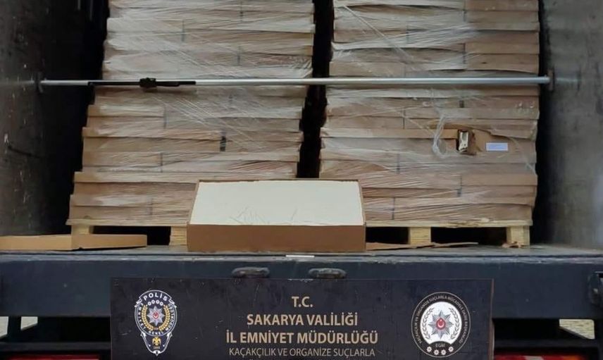 Tütün kaçakçılığı Adana'dan Tekirdağ'a uzandı: Sakarya'da büyük operasyon