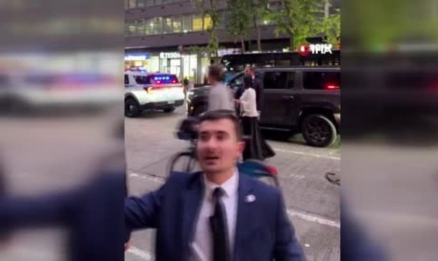 New York'ta Edi Rama'ya yapılan yumurtalı protesto gündem oldu