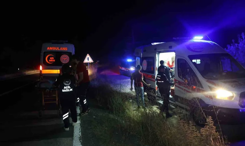 Nevşehir'de otomobil takla attı: 5 yaralı, 1'i ağır