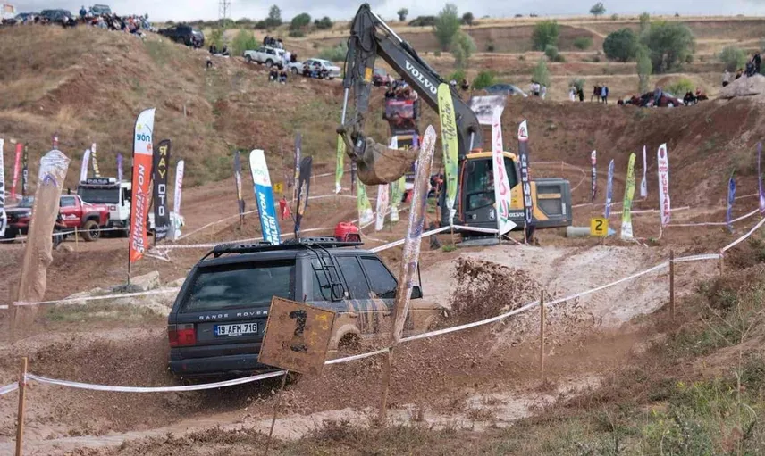 Çorum Off-Road Fest-3 ile adrenalini dorukta yaşattı
