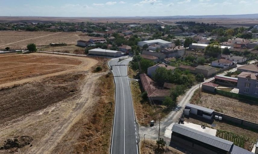 Muratlı'da 10 kilometrelik yol yenilendi: Ulaşım standardı yükseliyor