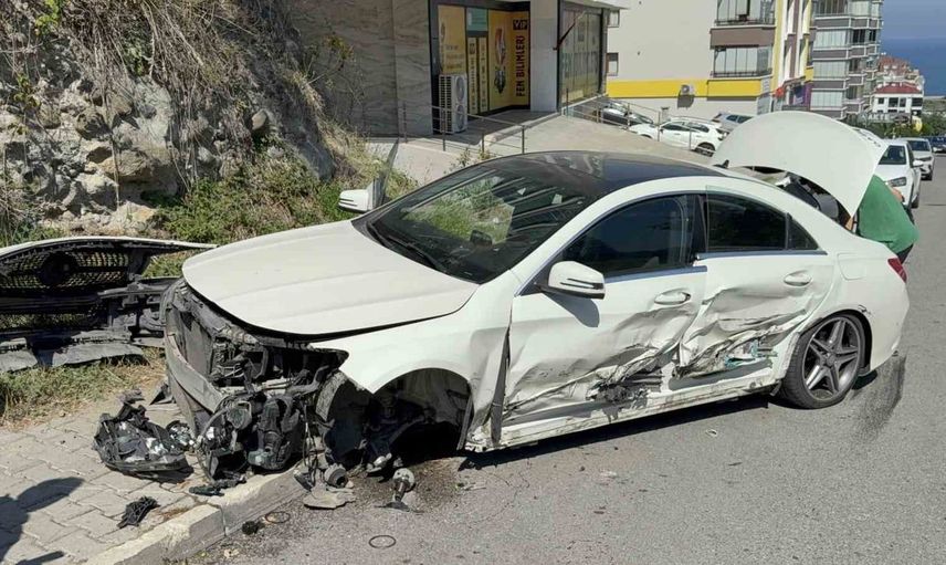 Samsun'da zincirleme trafik kazası: 3 kişi yaralandı