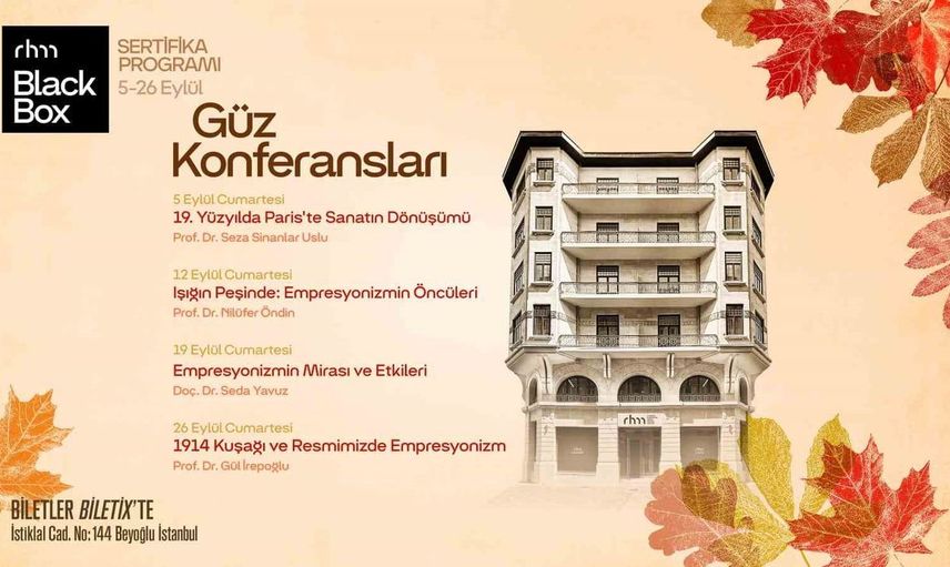 Türkiye iş bankası resim heykel müzesi’nin güz konferansları 5 eylül’de başlıyor
