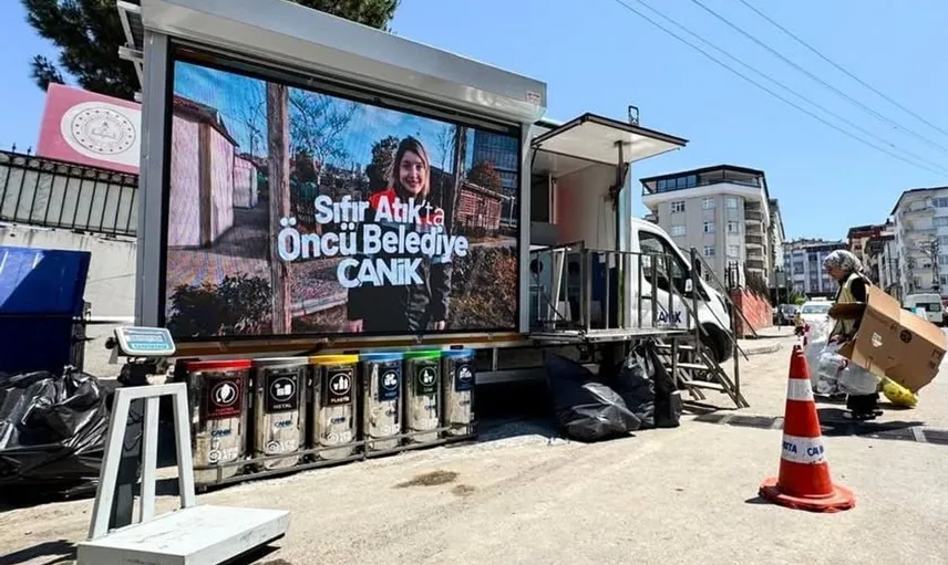 Canik’te sıfır atık projeleri ile aile bütçesine katkı sağlanıyor