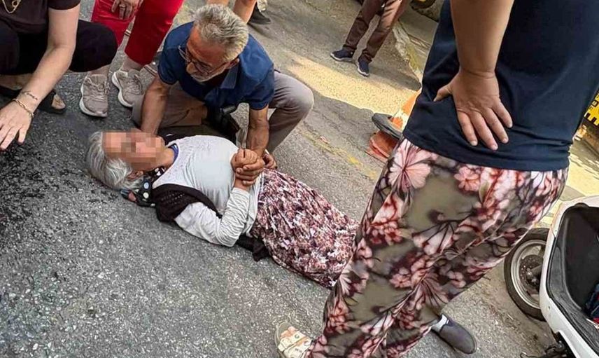 İzmir'in Bayındır ilçesinde motosiklet kazası: Bir kadın yaralandı