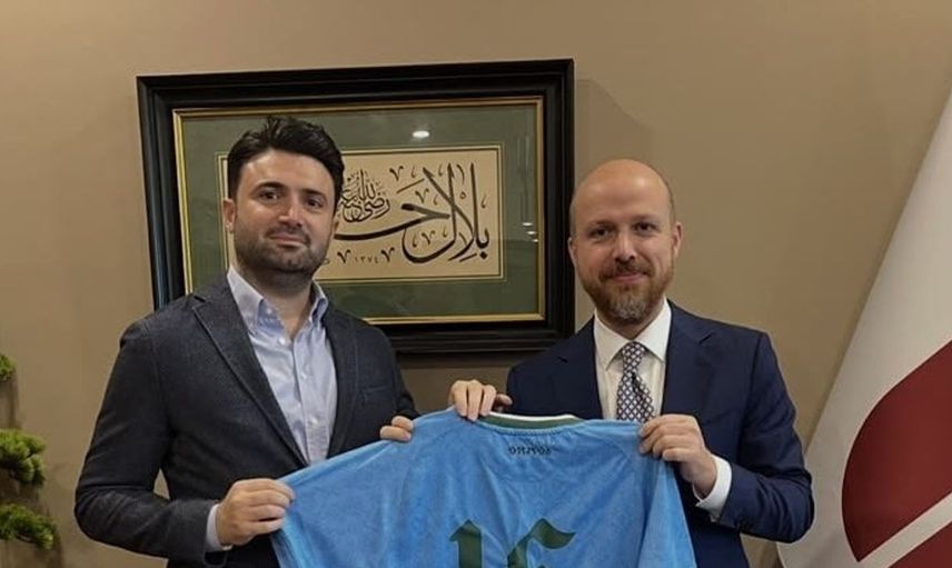 Bursaspor Başkanı'nın özel forma ziyareti: Bilal Erdoğan'a anlamlı hediye