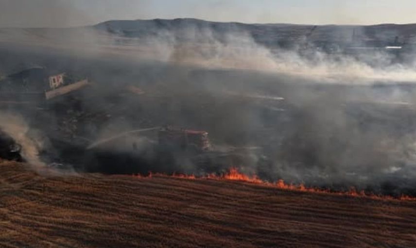 Kırıkkale'de anız yangınlarına karşı cezalar kesildi