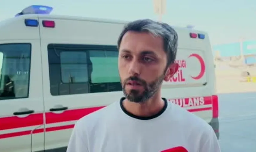 Gemi faciasında kurtarılan hamile kadın Türkiye'ye gönderildi